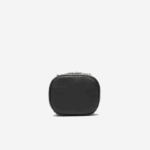 Women Lacoste V0ZN2853 Black 000 Small Grained Leather Crossover Bag - Image 2