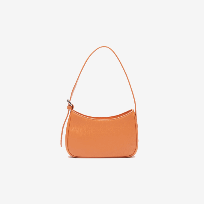 Women Lacoste V0ZN2855 Poterie K20 Metal Plate Grained Leather Shoulder Bag - Image 3