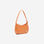 Women Lacoste V0ZN2855 Poterie K20 Metal Plate Grained Leather Shoulder Bag - Image 4