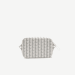 Women Lacoste V0ZN2856 Farine Sinople F89 Monogram Zip Crossover Bag - Image 3