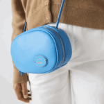Women Lacoste V0ZN2870 Argentine 213 Small Grained Leather Camera Bag - Image 2