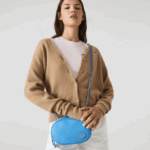 Women Lacoste V0ZN2870 Argentine 213 Small Grained Leather Camera Bag