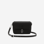 Women Lacoste V0ZN2873 Black 000 Buckle Fastened Messenger Bag