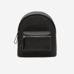Women Lacoste V0ZN2879 Black 000 Large Front Pocket Backpack - Image 2