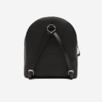 Women Lacoste V0ZN2879 Black 000 Large Front Pocket Backpack - Image 3