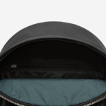 Women Lacoste V0ZN2879 Black 000 Large Front Pocket Backpack - Image 5