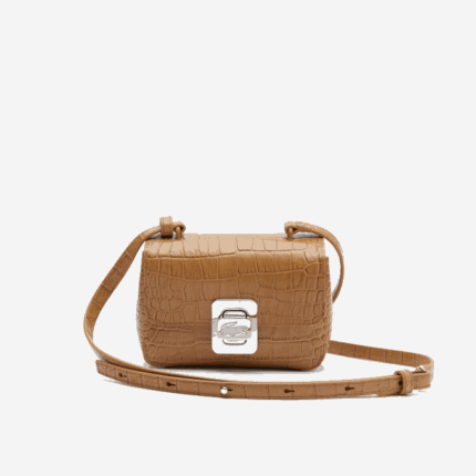 Women Lacoste V0ZN2887 Club J07 Leather Crossbody Bag