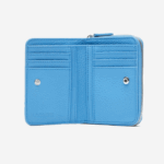 Women Lacoste V0ZN2892 Argentine 213 Metal Plate Small Zip Wallet - Image 2