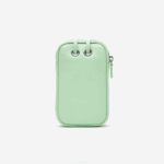 Women Lacoste V0ZN2894 Ash K93 Contrast Crocodile Phone Holder - Image 2