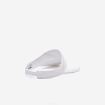 Women Lacoste V0ZN2896 White 70V Cotton Pique Visor - Image 2
