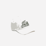 Women Lacoste V0ZN2897 White 70V Vintage Croc Print Cap