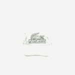Women Lacoste V0ZN2897 White 70V Vintage Croc Print Cap - Image 3