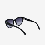 Women Lacoste V0ZN2899 Matt Black 001 L.12.12 Sunglasses - Image 3