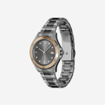 Women Lacoste V0ZN2915 Black 000 Swing 3 Hands Steel Watch - Image 3