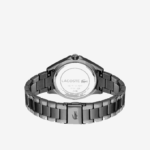 Women Lacoste V0ZN2915 Black 000 Swing 3 Hands Steel Watch - Image 4