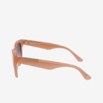 Women Lacoste V0ZN2919 Rose 662 Oval Acetate Croco Skin Sunglasses - Image 5