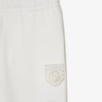 WomenV0ZN2665 White 70V Lacoste x Goop Cotton Fleece Trackpants - Image 2