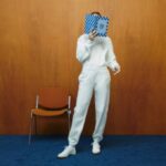 WomenV0ZN2665 White 70V Lacoste x Goop Cotton Fleece Trackpants