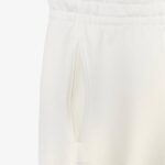 WomenV0ZN2665 White 70V Lacoste x Goop Cotton Fleece Trackpants - Image 3