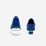 WomenV0ZN2734 Blue Green BG3 Gripshot Lacoste x Minecraft Canvas Sneakers - Image 4