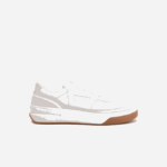 WomenV0ZN2760 White & Off White 65T Lacoste x Goop G80 Leather Sneakers