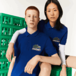 WomenV0ZN942 Blue BDM Lacoste x Minecraft Classic Fit Organic Cotton Polo